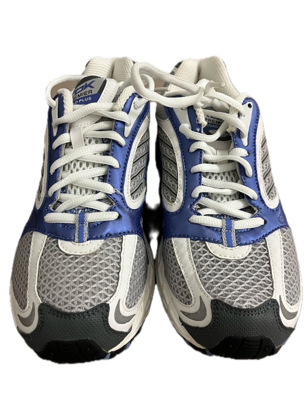 ASICS Blue White Vintage Sneakers Running Athletic Shoes Dad Sneakers in box